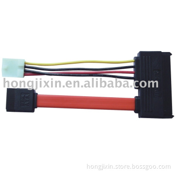 SATA 7+15P cable